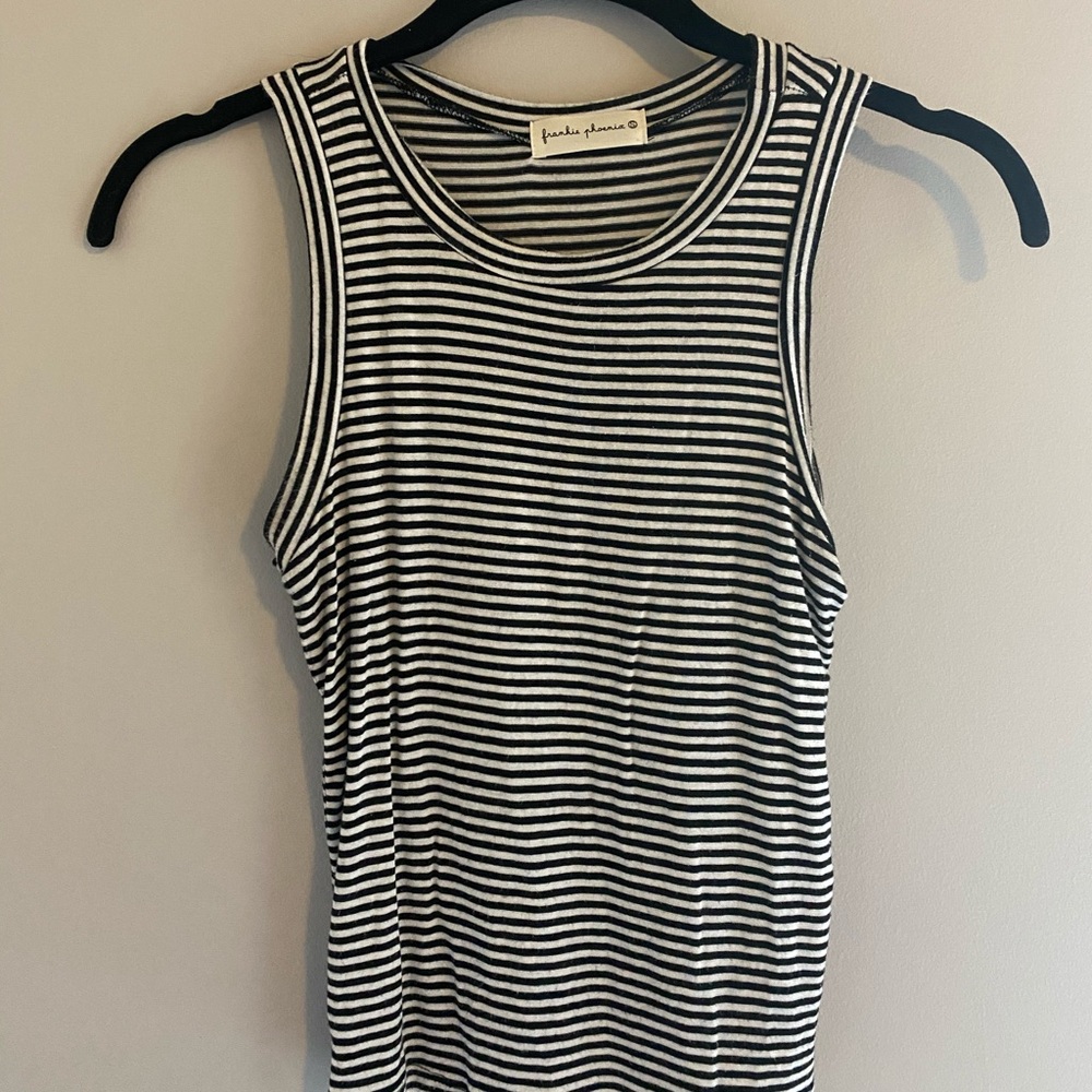 striped tank top